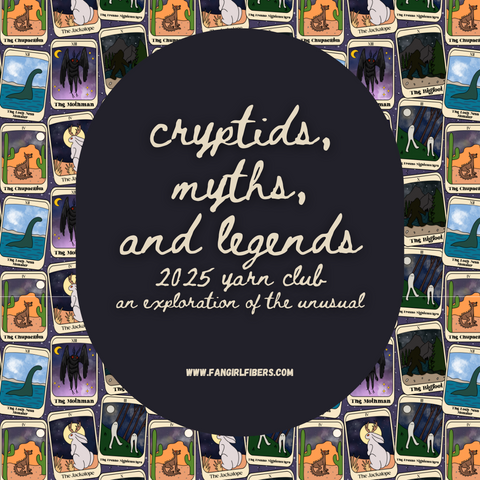 Cryptids, Myths and Legends Monthly Yarn Club 3