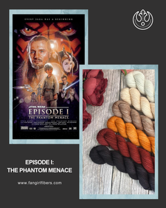 PRE-ORDER Episode I: The Phantom Menace Half Skein Kit