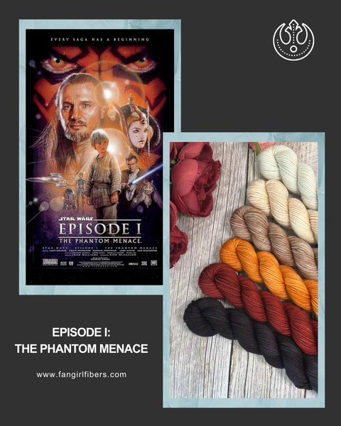 PRE-ORDER Episode I: The Phantom Menace Half Skein Kit