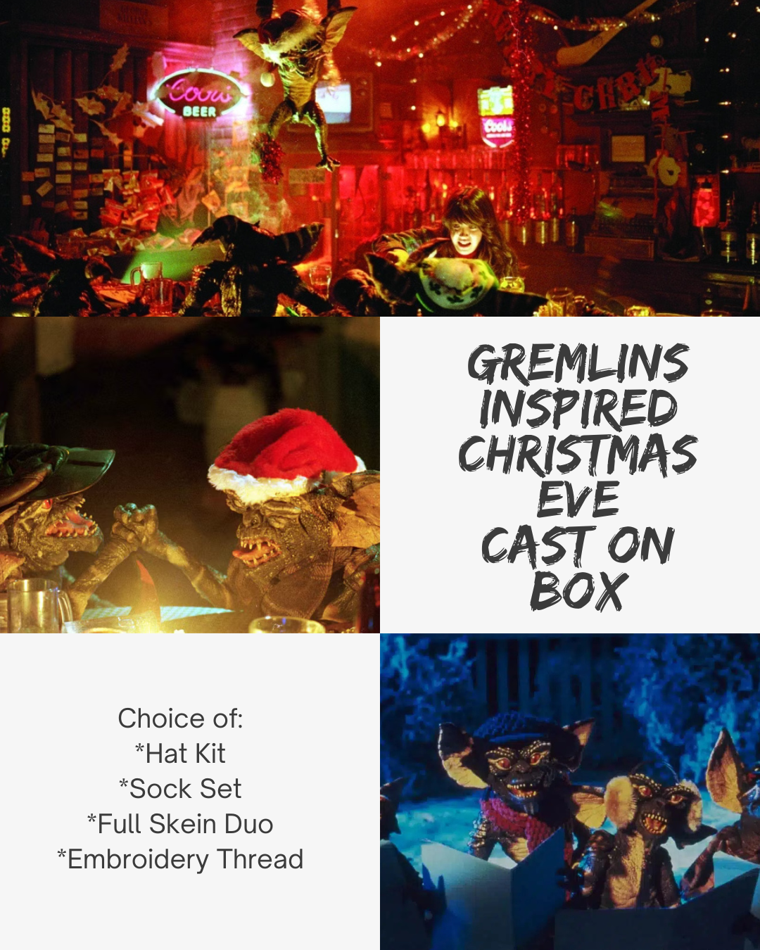 💚🎄 Limited Edition: “Stitch After Midnight” Christmas Eve Cast-On Box