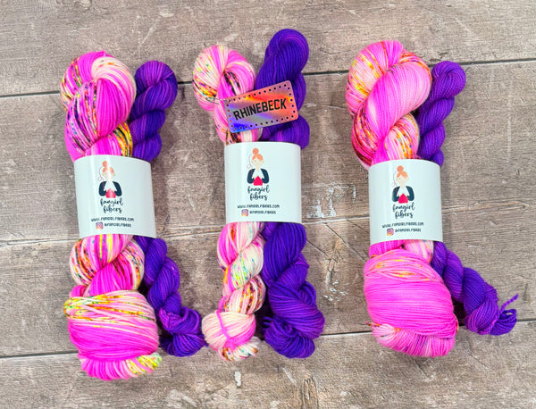 PREORDER - Barbie's Meltdown sock or hat set - Cakepalooza Show Color 2026