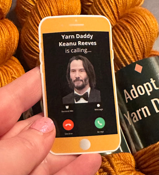 PRE-Order - Adopt A Yarn Daddy - Keanu