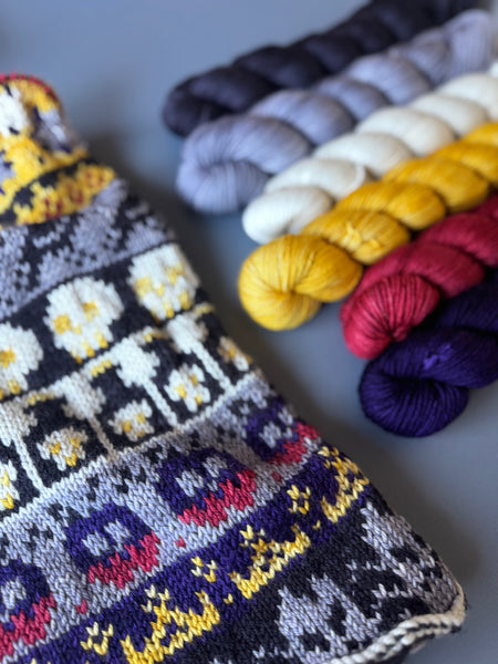 The Evil Queen Half Skein Kit