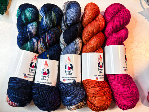 PRE-ORDER- Wandering Forager Shawl Kit - Winter