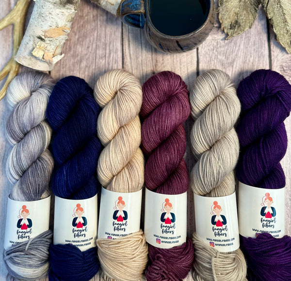 Deep Winter Hygge - Nocturne Violet