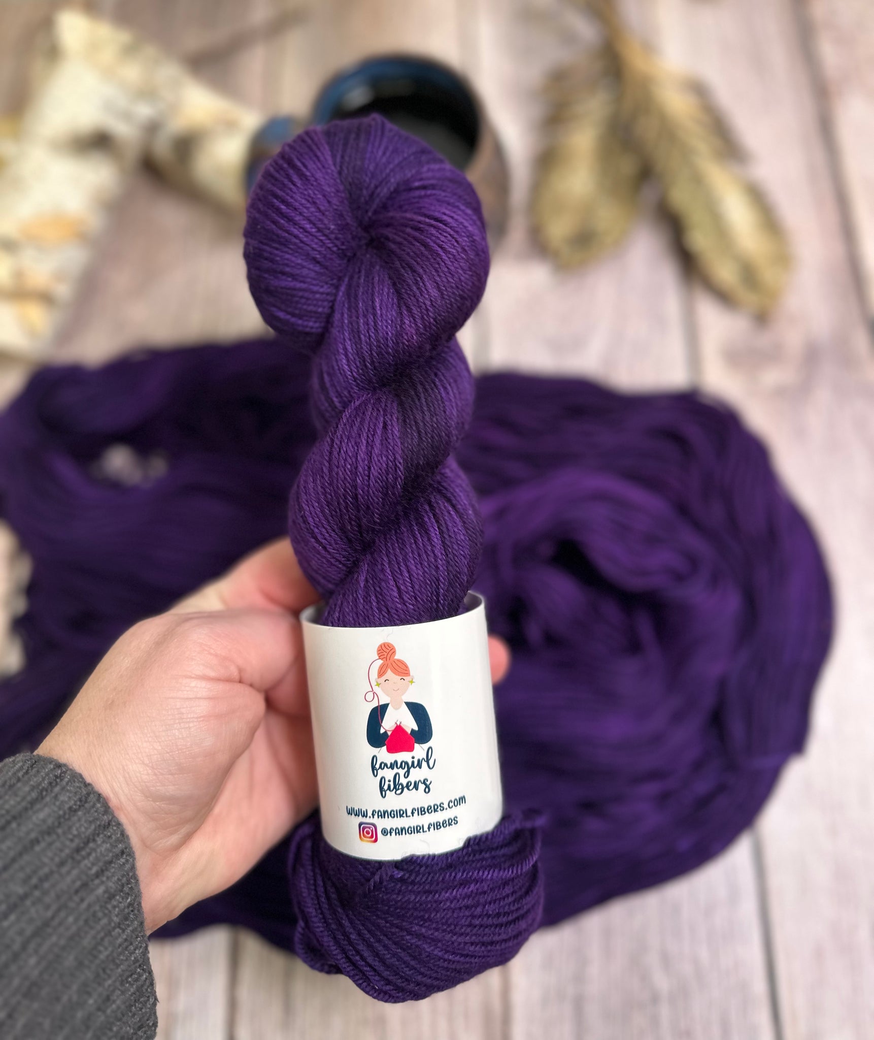 Deep Winter Hygge - Nocturne Violet