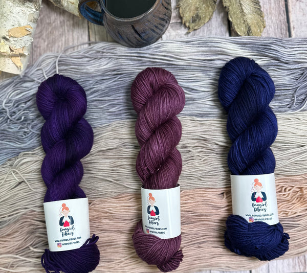 Deep Winter Hygge - Nocturne Violet