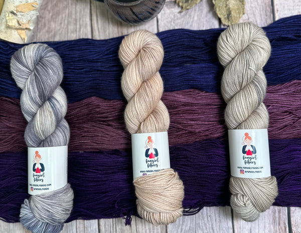 Deep Winter Hygge - Nocturne Violet