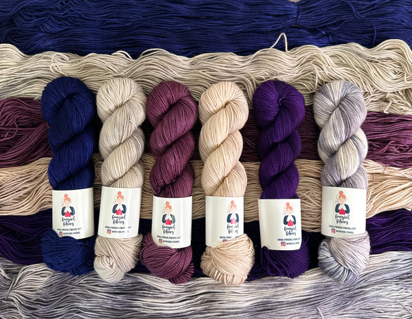 Deep Winter Hygge - Nocturne Violet