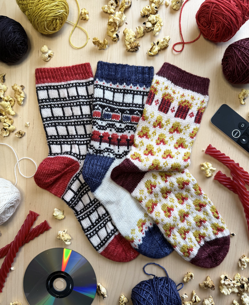 Knitflix & Chill Doodle Sock Set