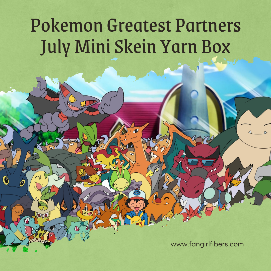 31 Days of Greatest Partners in July - Mini Skein Yarn Box