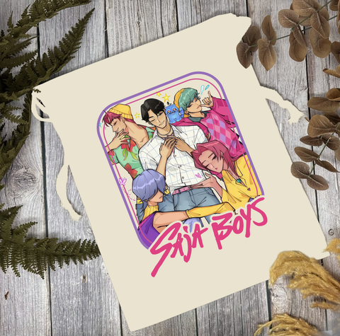 K Pop Boy Band Project Bag