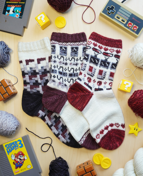 Dark Academia Doodle Sock Set