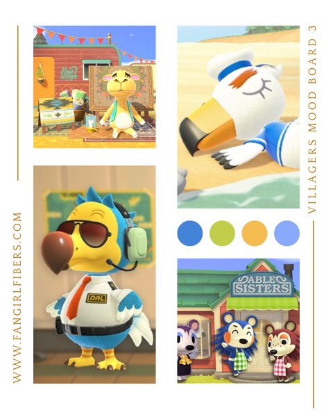Isabelle's Yarn Basket - An Animal Crossing Inspired July 31 Day Countdown Box