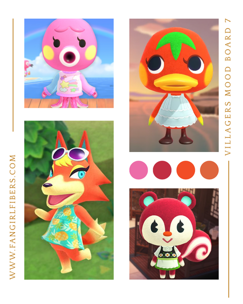 Isabelle's Yarn Basket - An Animal Crossing Inspired July 31 Day Countdown Box