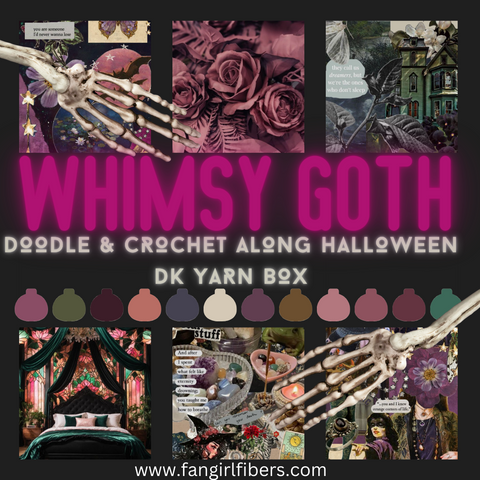 Whimsy Goth 31 Days of DK Tonals for Halloween Doodle and AltKnots CAL